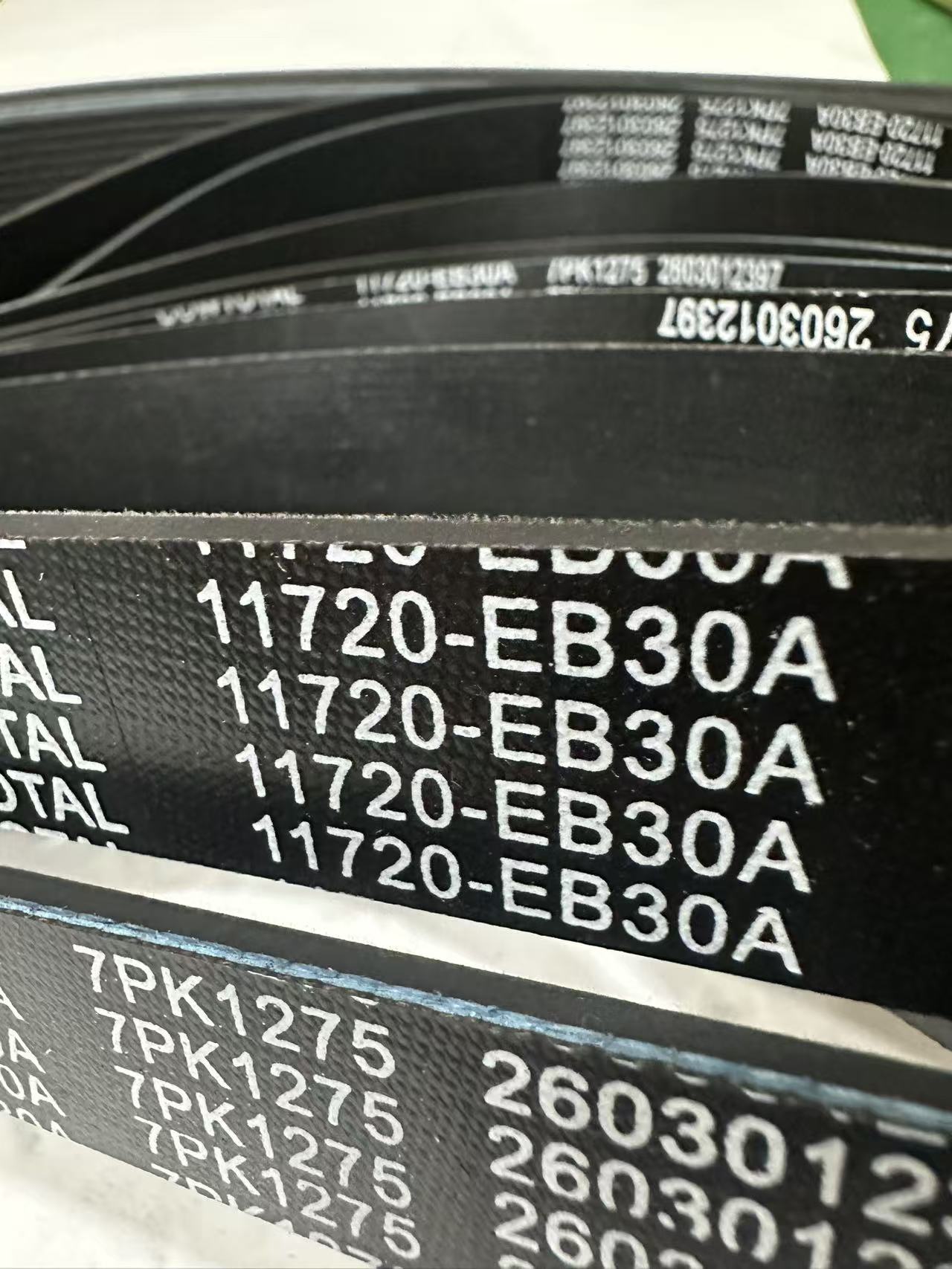 Nissan 11720-EB30A Engine Belt view 2