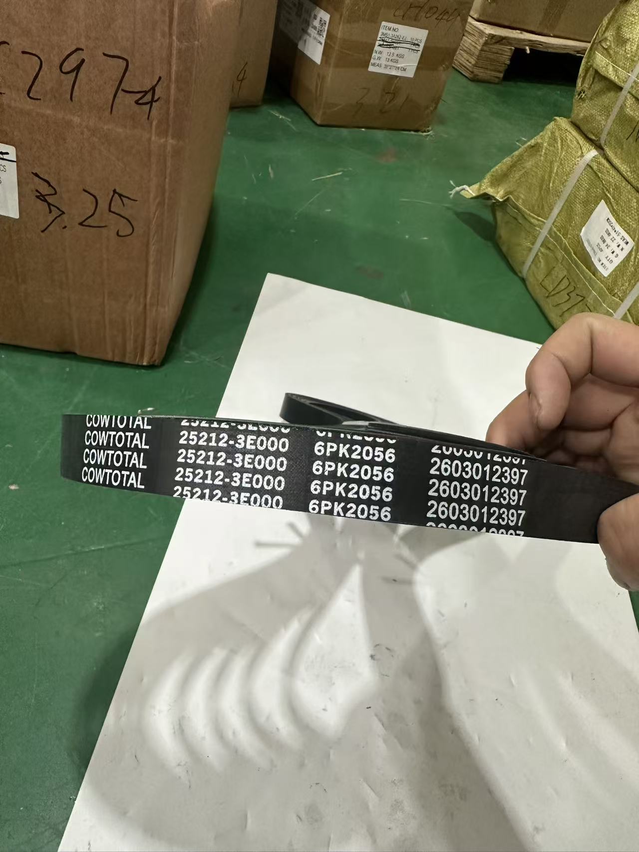 Serpentine Belt view 3