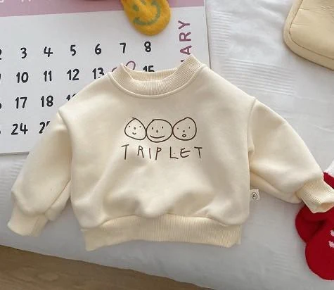 Cream Triplet Graphic Sweatshirt showcase