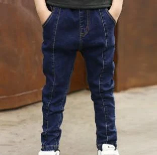 Deep Indigo Seamed Jeans showcase
