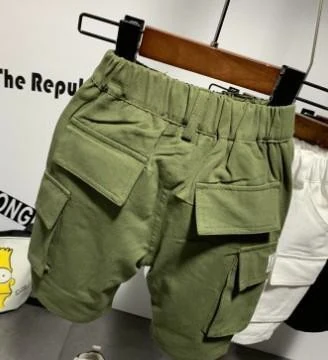 Olive Multi-Pocket Cargo Trousers showcase