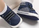 Navy Double-Strap First Walkers showcase