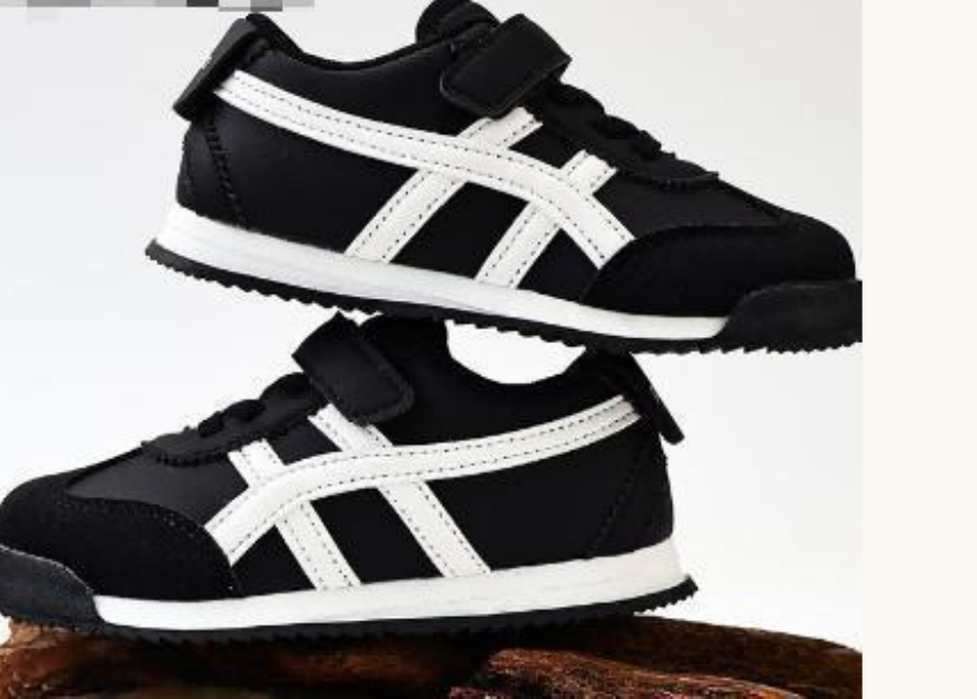 Black White Classic Strap Sneakers JSK-CC-143 photo 1