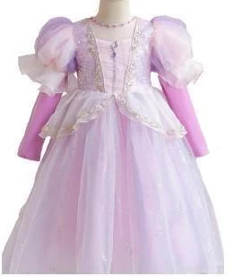 Lavender Layered Princess Gown showcase