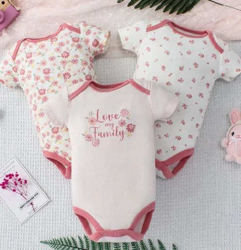 Pink Family Floral Bodysuit Trio showcase