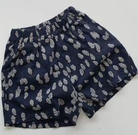 Navy Scatter-Print Pull-On Shorts showcase