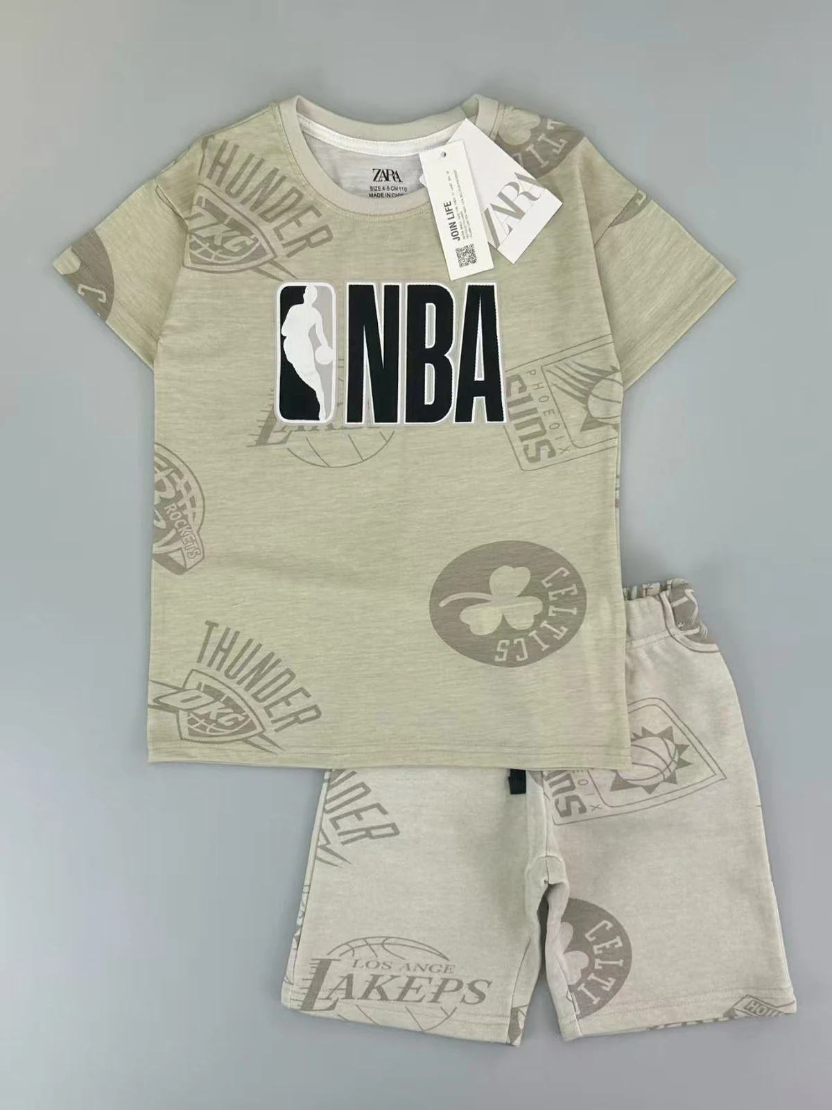 Neutral Basketball League Shorts Set showcase