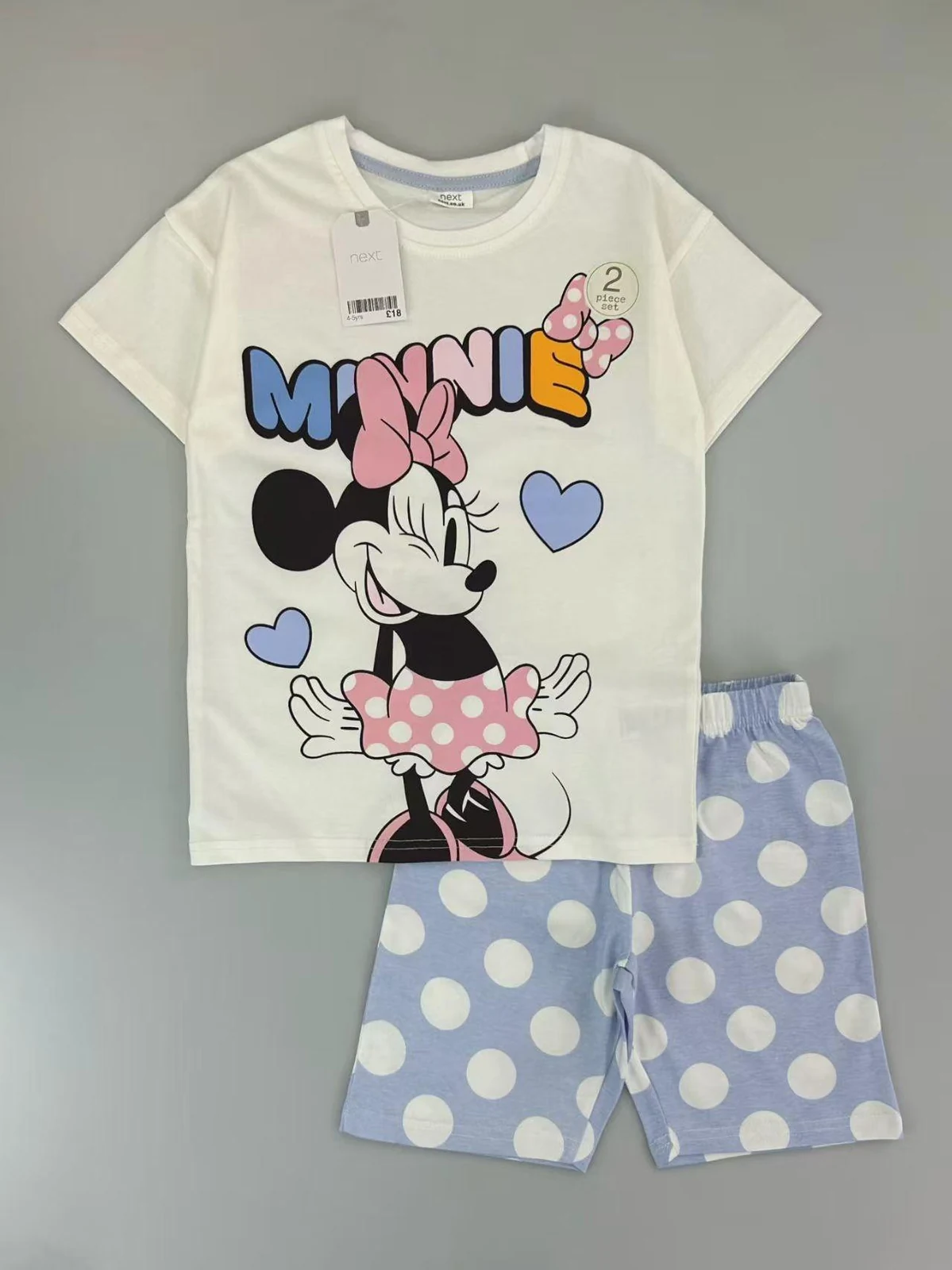 Minnie Heart and Polka-Dot Set showcase