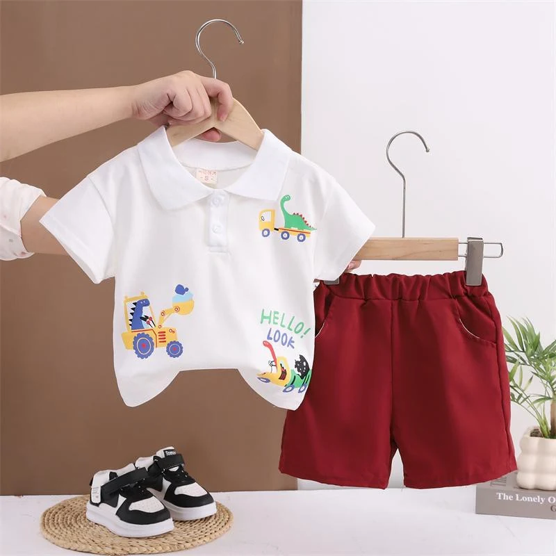Dinosaur Builder Polo Set showcase