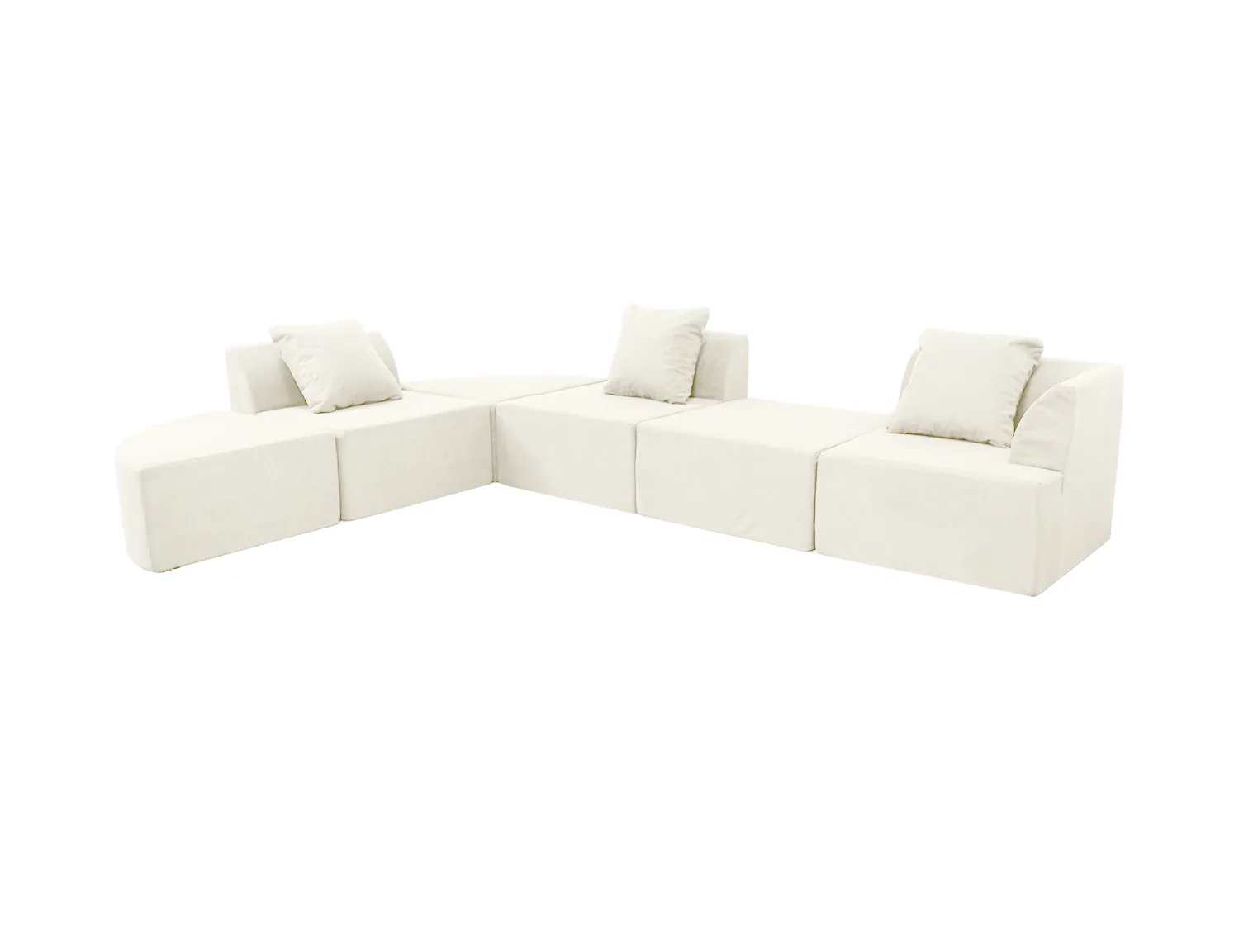 Four-Colour Modular Sectional Sofa Set JSK-S-13 photo 2